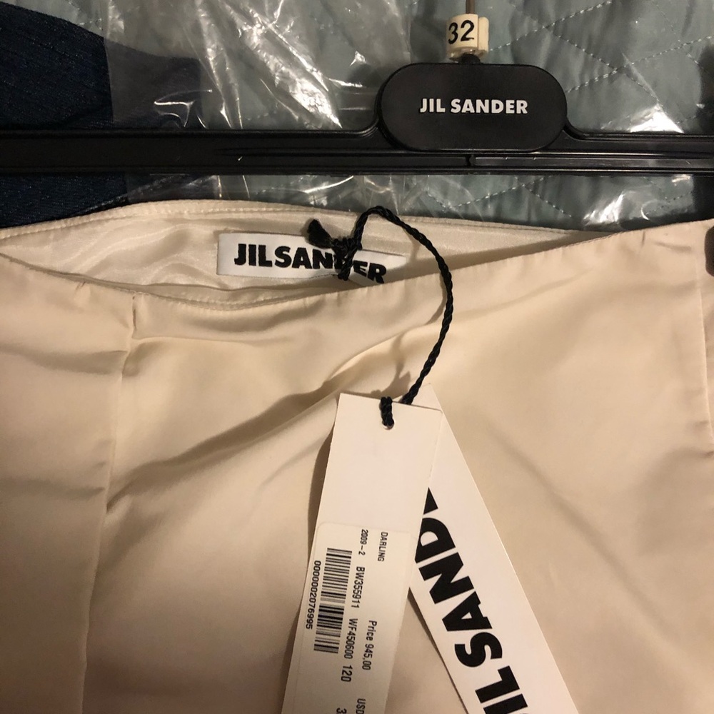 NWT Jil Sander cream/beige pencil skirt- size 0